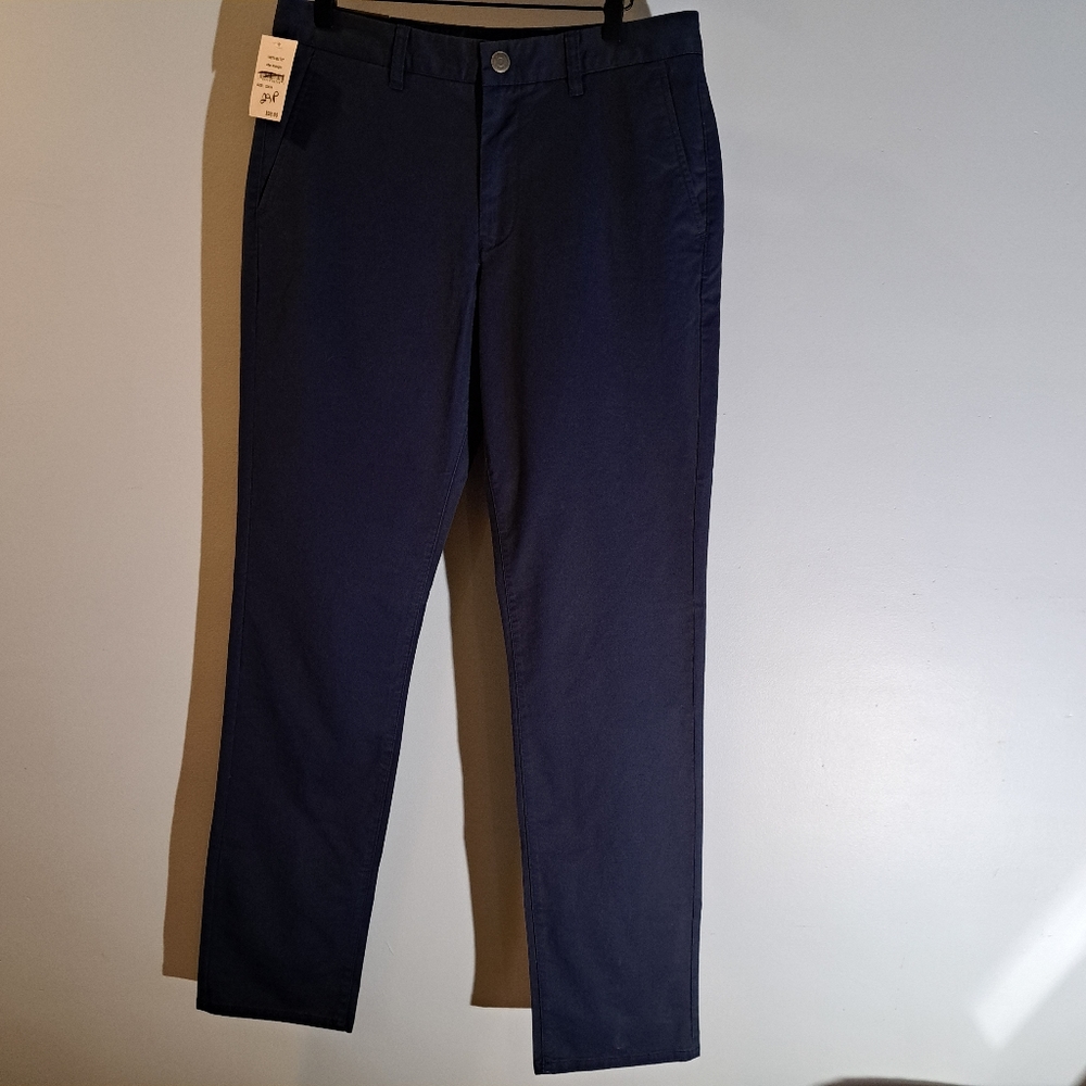 Bonobos Stretch Washed Chinos 32x34 After Midnight Slim Fit.